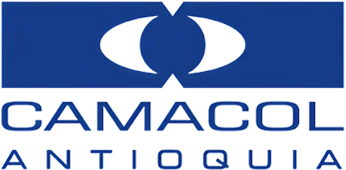 Logotipo de Camacol Antioquia, cámara colombiana de la construcción.