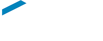 Fragmento de logotipo en forma de rombo azul sobre fondo blanco.
